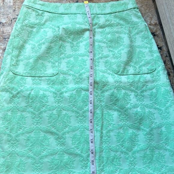 Moulinette Soeurs Mint Green Pencil Skirt - Picture 3 of 4